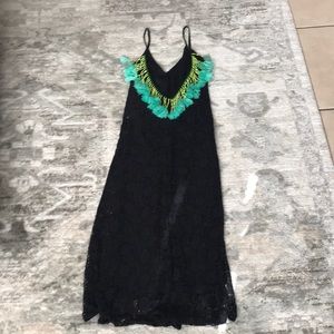 SUNDRESS brand black dress